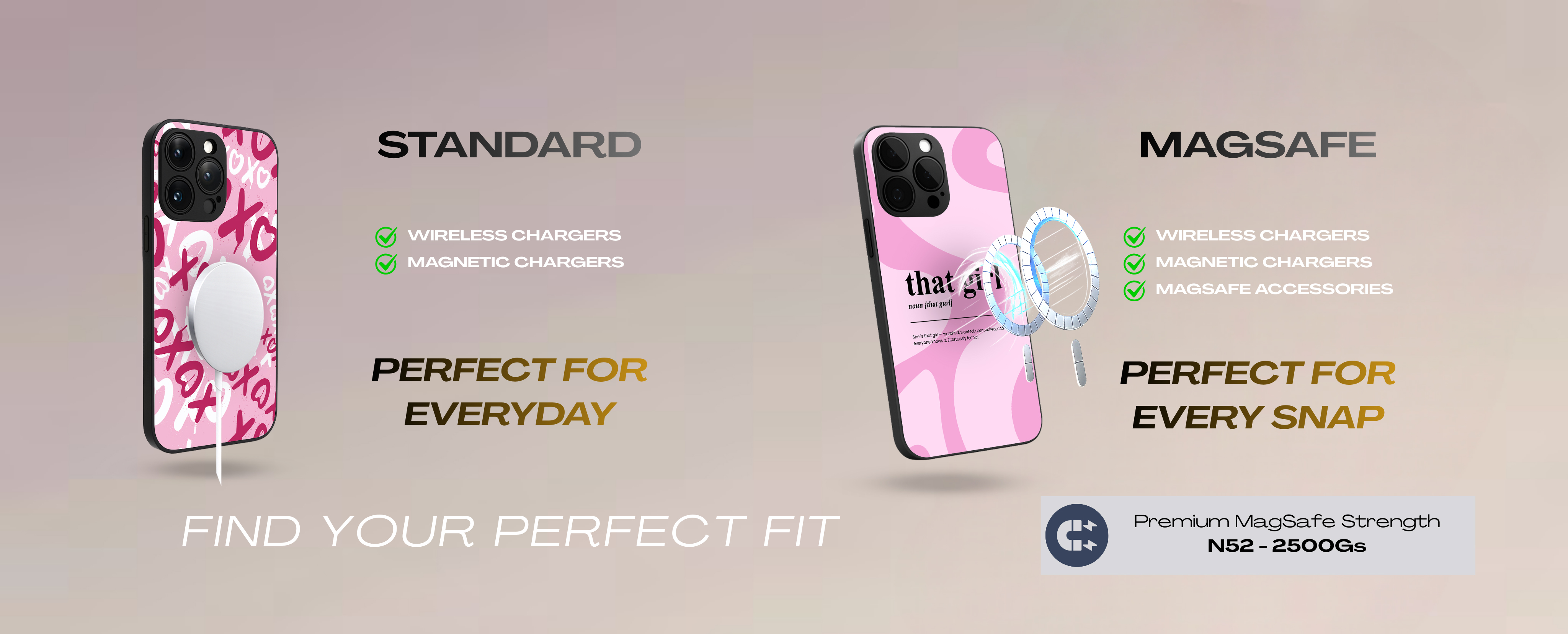 No Filter - iPhone 17 Pro Max Case - desktop banner 2