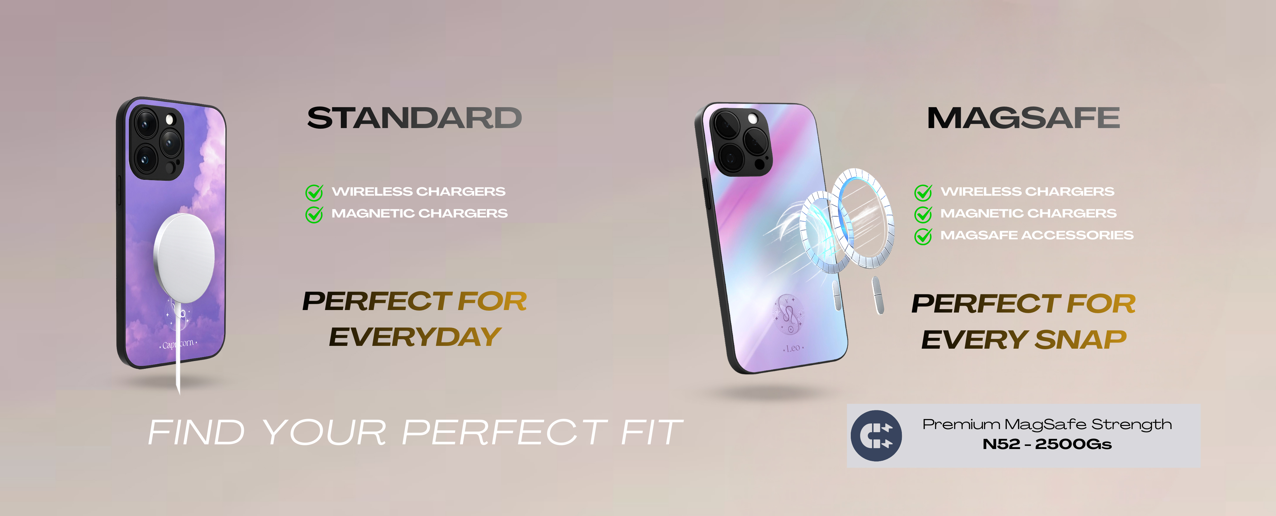 Leo Zodiac - iPhone 16 Pro Case - desktop banner 2